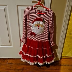 Girls 6x 🎅 Santa outfit.. SAME DAY SHIPPING!!